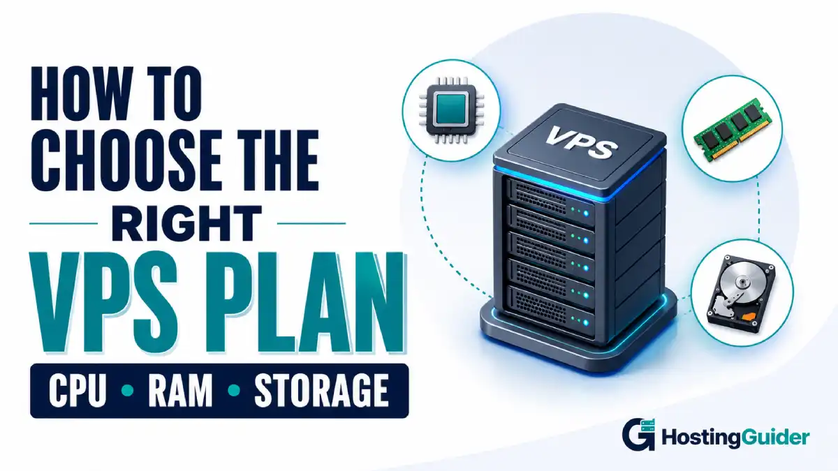 How to Choose a VPS Plan: CPU, RAM, and Storage Explained