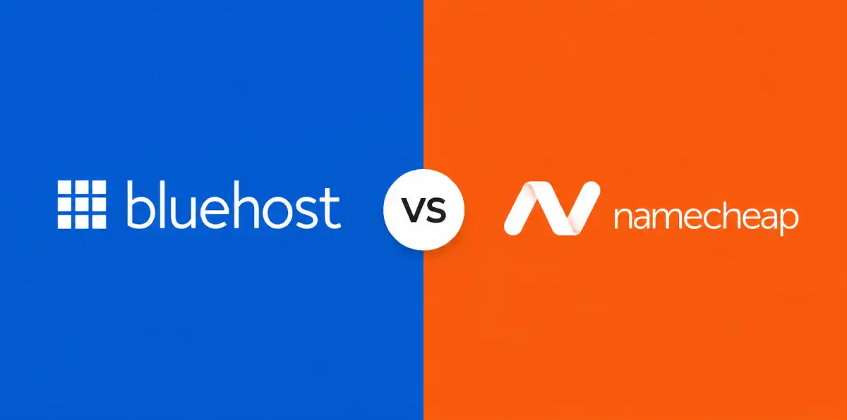 bluehost vs namecheap web hosting comparison