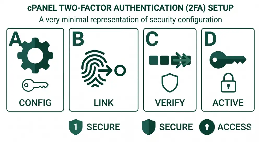 How to set up 2FA in cPanel
