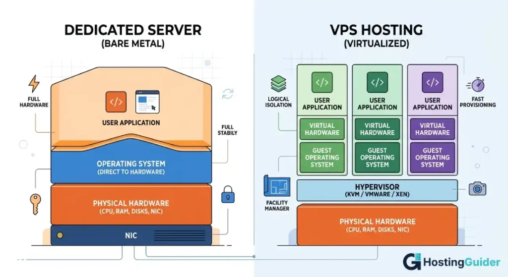 Server Architecture: Bare Metal vs. Virtualization
