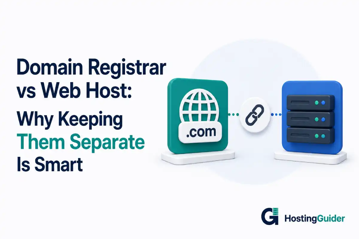 Domain Registrar vs Web Host: Why Keeping Them Separate Is Smart
