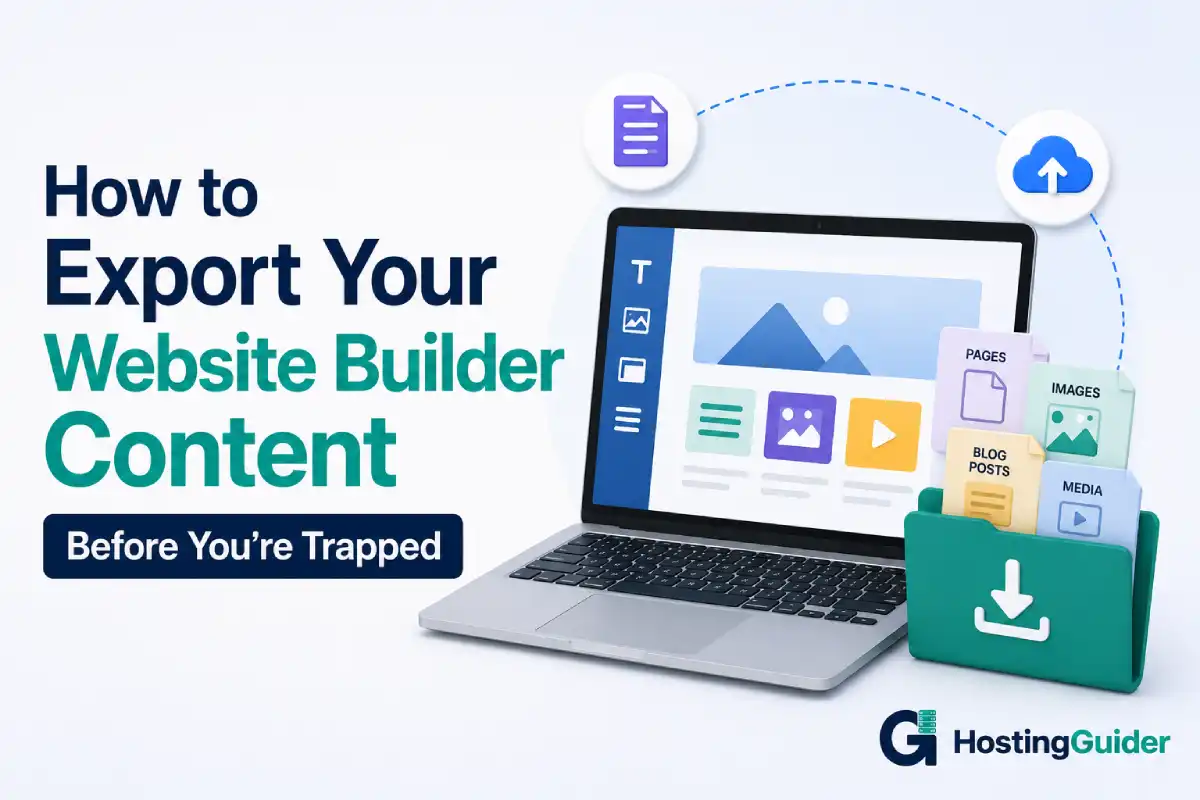 How to Export Your Website Builder Content Before You’re Trapped