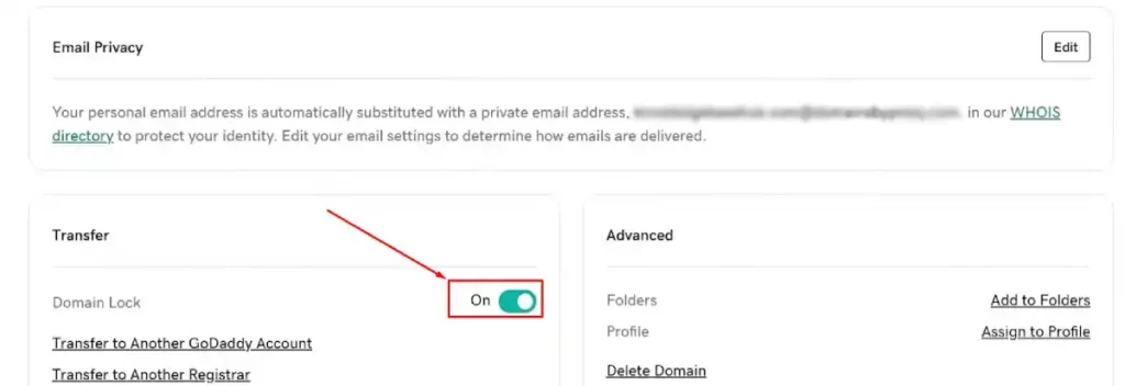 godaddy-domain-lock-toggle-on