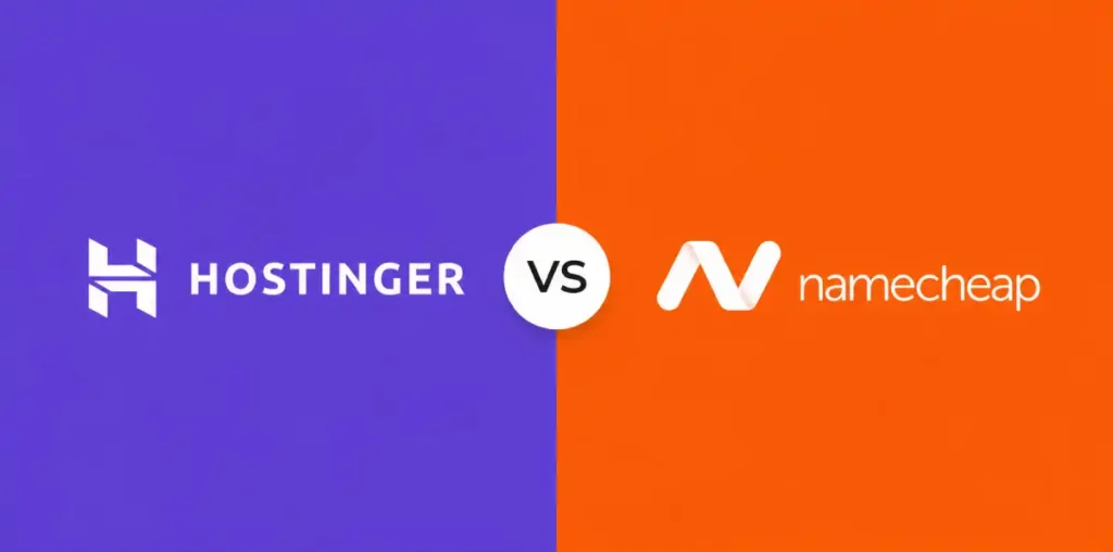 hostinger vs namecheap hosting comparison