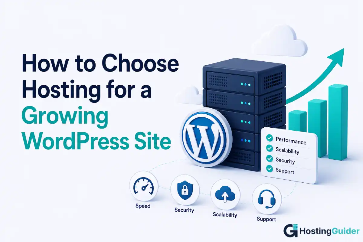 How to Choose Hosting for a Growing WordPress Site