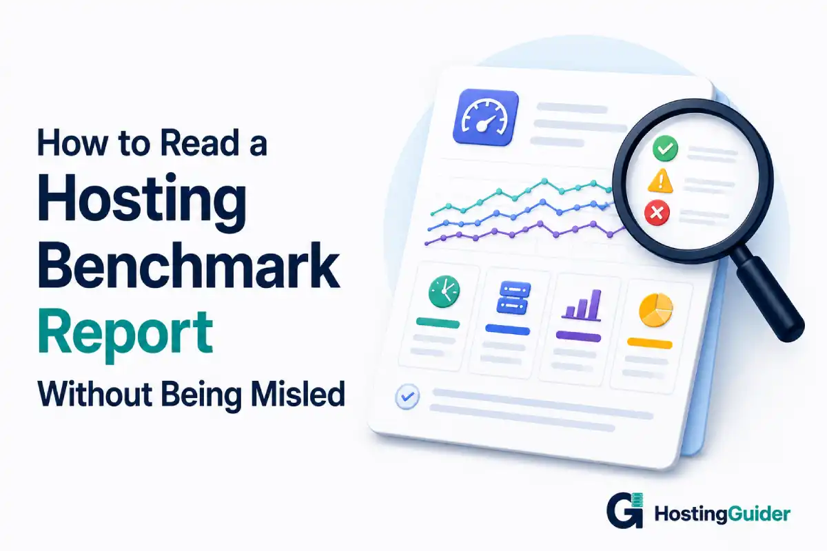 How to Read a Hosting Benchmark Report Without Being Misled
