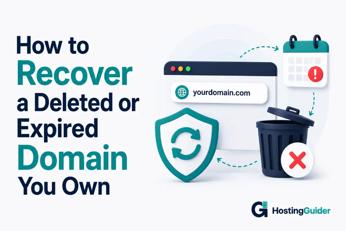 How to Recover a Deleted or Expired Domain You Own