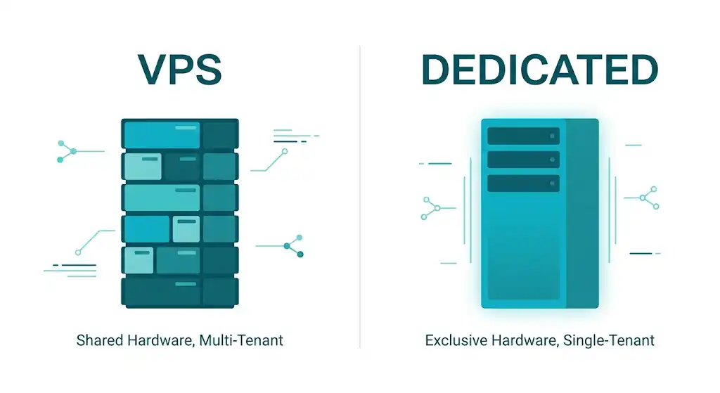 VPS vs Dedicated server