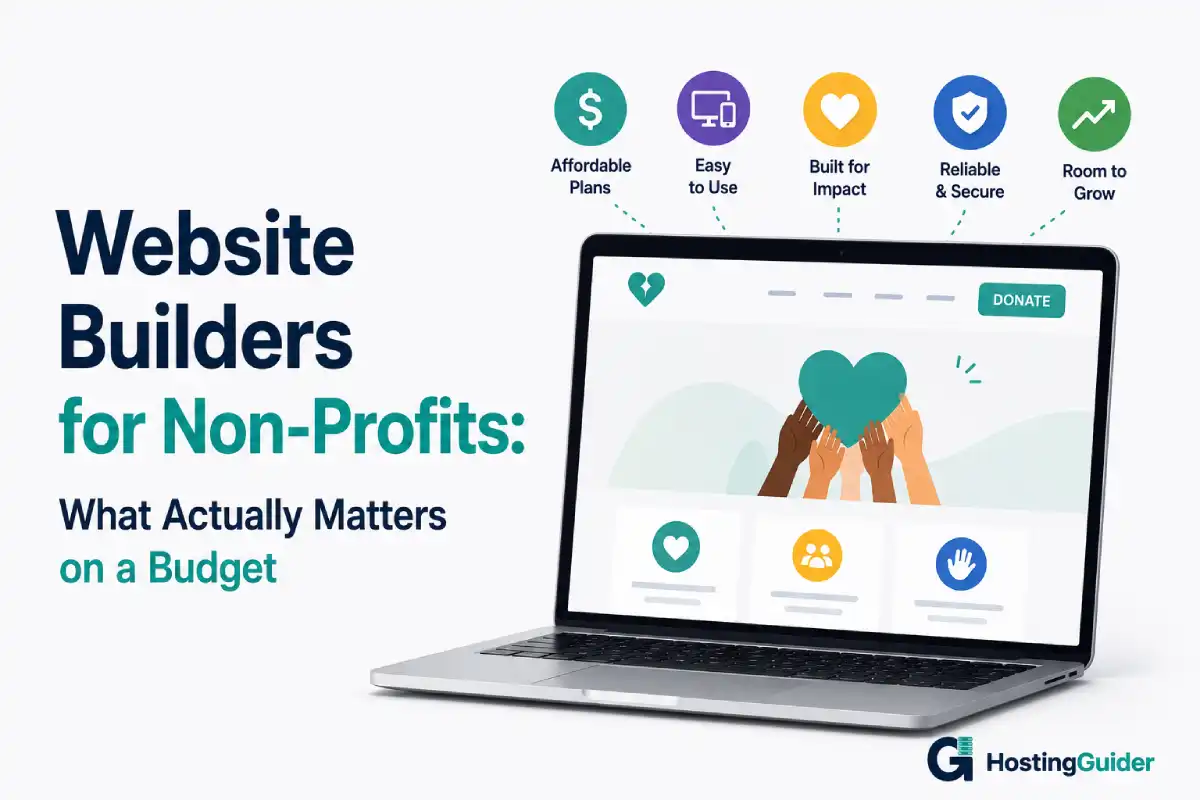 Website Builders for Non-Profits: What Actually Matters on a Budget