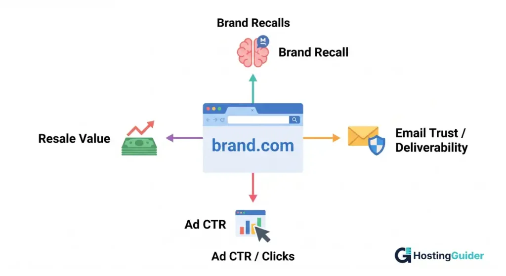 why domain names matter for branding and trust