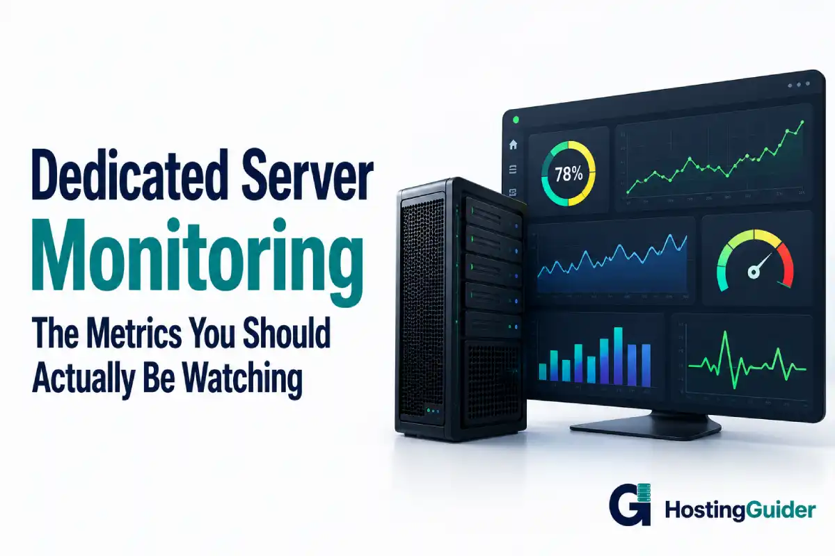 Dedicated Server Monitoring: The Metrics You Should Actually Be Watching