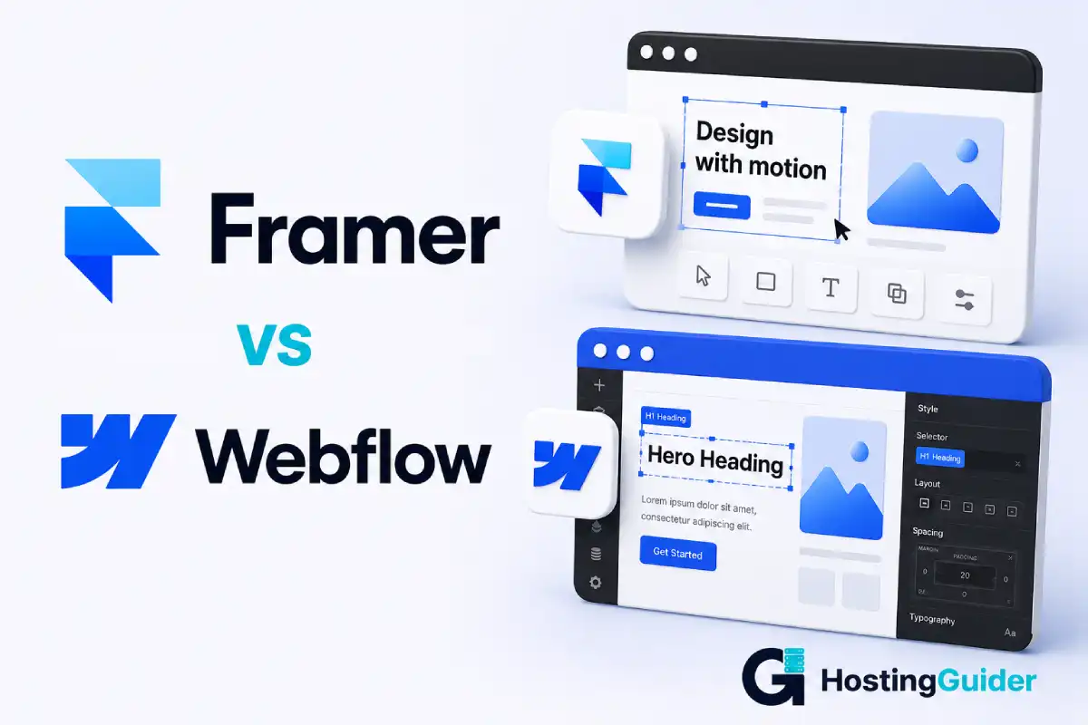 Framer vs Webflow: Which No-Code Builder Wins for Designers