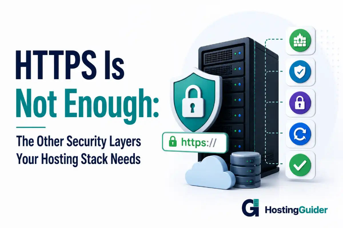 HTTPS Is Not Enough: The Other Security Layers Your Hosting Stack Needs