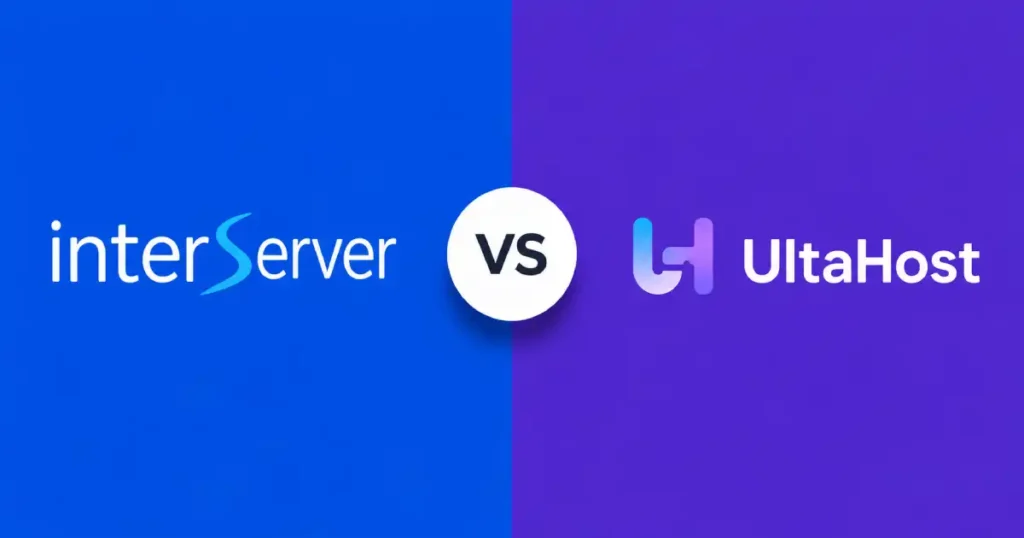 InterServer vs UltaHost hosting comparison