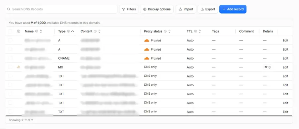Cloudflare DNS