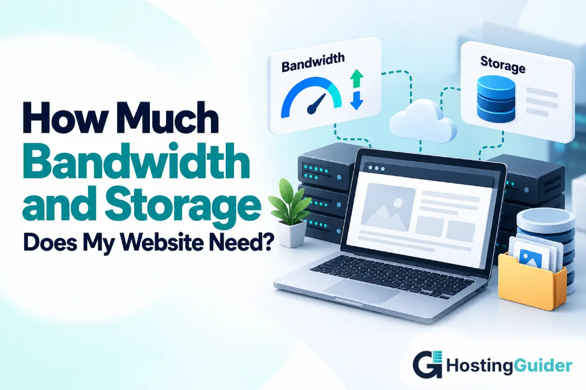 How Much Bandwidth and Storage Does My Website Need?