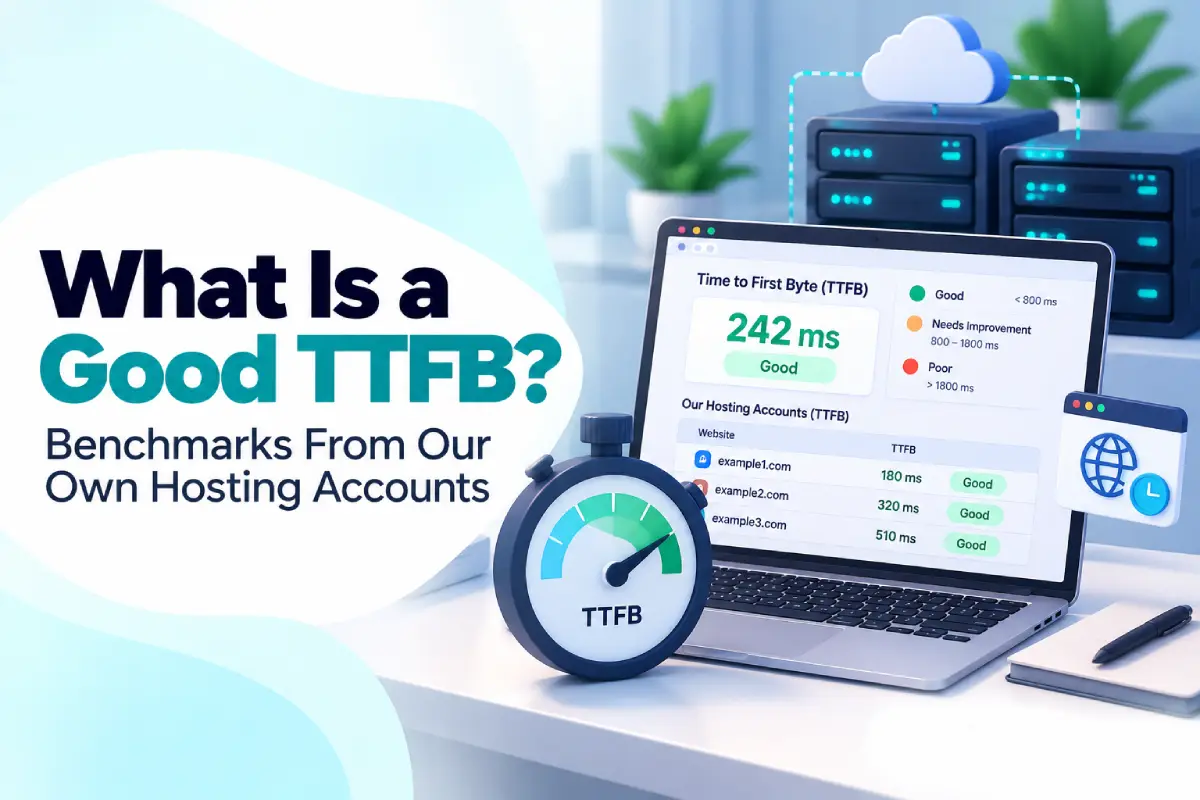 What Is a Good TTFB? Benchmarks From Our Own Hosting Accounts