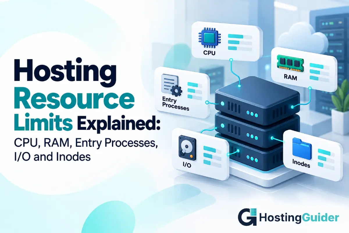 Hosting Resource Limits Explained: CPU, Ram, Entry Processes, I/O and Inodes
