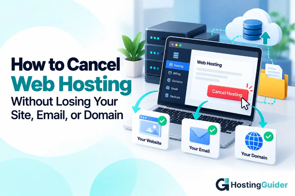 How to Cancel Web Hosting Without Losing Your Site, Email, or Domain